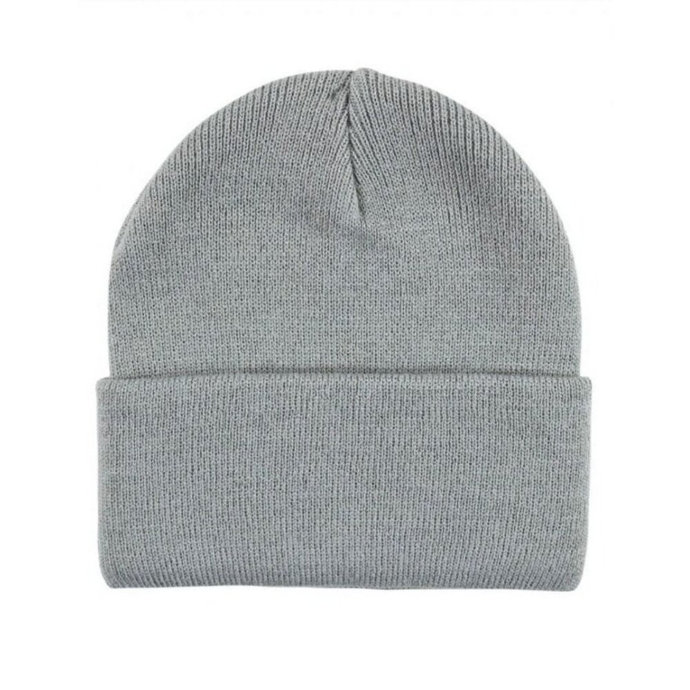 Hudson Baby Knit Gray Cuffed Beanie - Infant/ Toddler, NWT